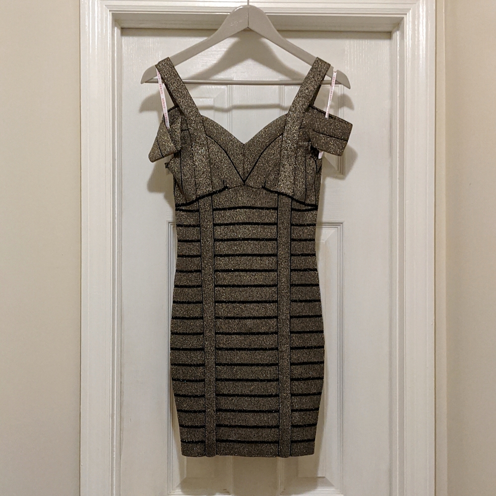 Black and Gold dress